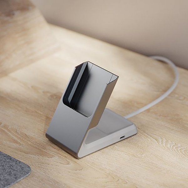 ALOGIC Matrix 2-i-1 Universal Magnetisk Opladningsdock MagSafe Hvid