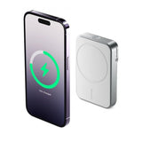 ALOGIC Matrix Universal Magnetisk Powerbank 5000mAh MagSafe Hvid
