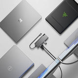 ALOGIC Ultra USB-C Dock PLUS V2 Kortlæser Grå