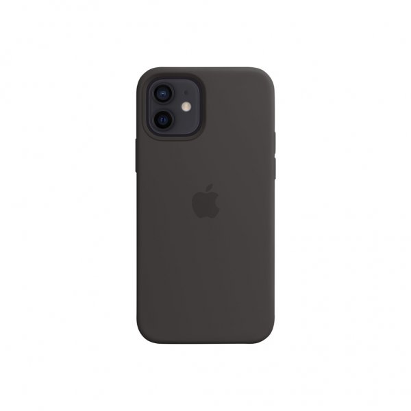 Apple Original iPhone 12/iPhone 12 Pro Cover Silicone Case MagSafe Sort