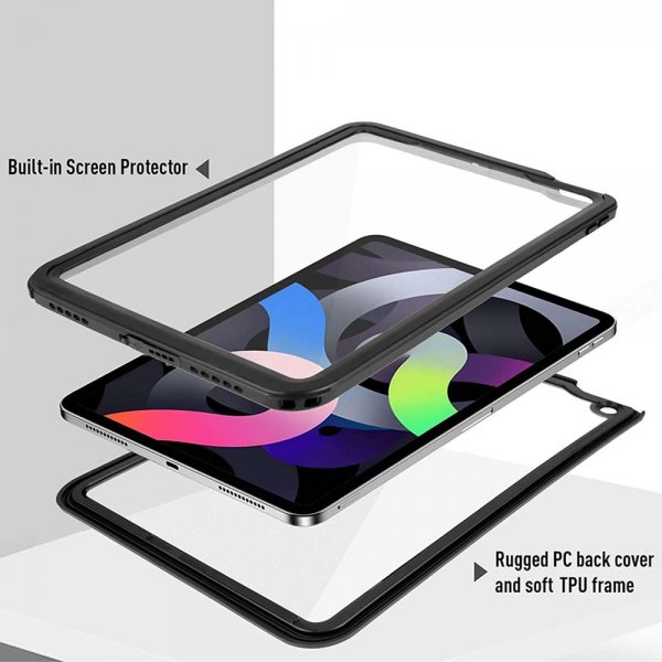 Armor-X iPad Air 10.9 (gen 4/5) Cover IP68 Vandtæt Stød- & Støvtæt