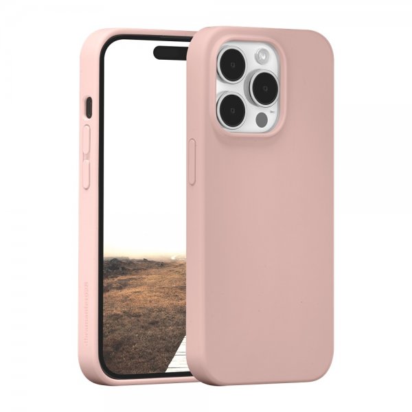 dbramante1928 iPhone 15 Pro Cover Monaco MagSafe Pink Sand