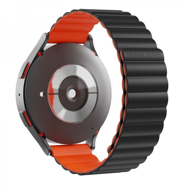 Mobile Origin Samsung Galaxy Watch 8 40/44mm/Classic 46mm Rem Easy Strap Sort Orange