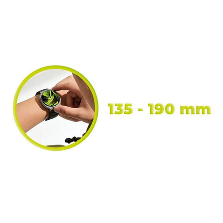 Mobile Origin Samsung Galaxy Watch 8/9 40/44mm/Classic 46mm Armband Easy Strap Svart