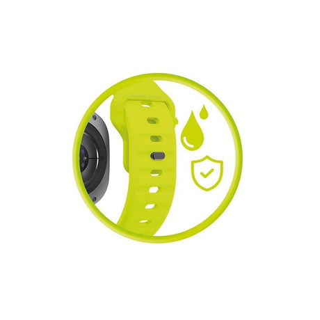 Mobile Origin Samsung Galaxy Watch Ultra 47mm Armbånd Easy Strap Silicone Gul