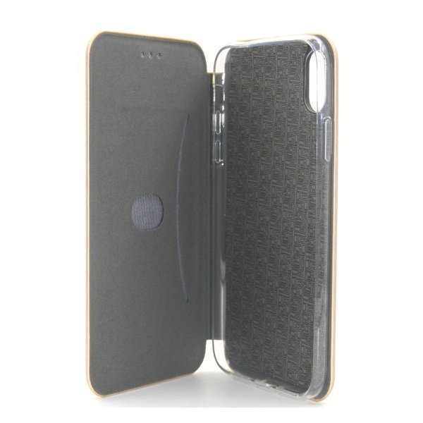 iPhone Xr Cover med Stativ Guld