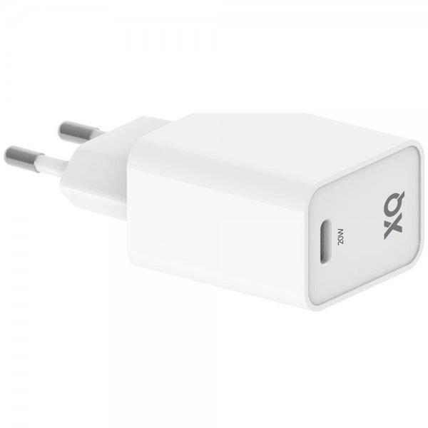 Xqisit Mobiloplader USB-C PD 20W Hvid