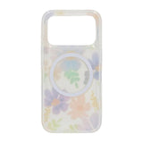 iPhone 17 Pro Cover Floral MagSafe Lilla Gul