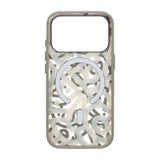 iPhone 17 Pro Cover Graffiti MagSafe Grå