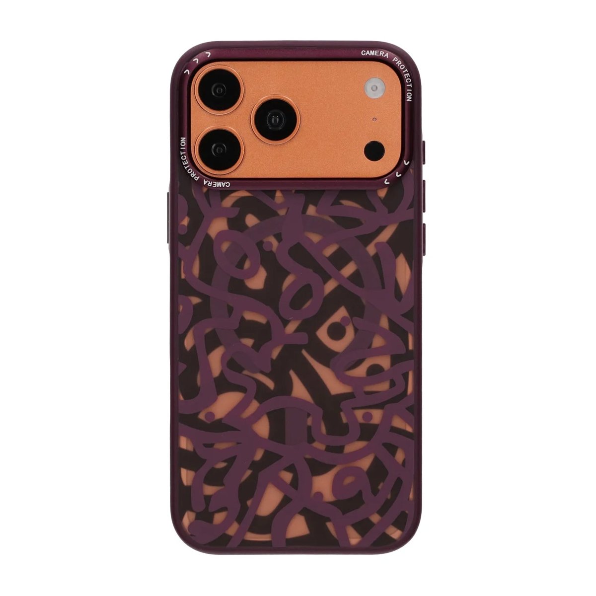 iPhone 17 Pro Cover Graffiti MagSafe Lilla