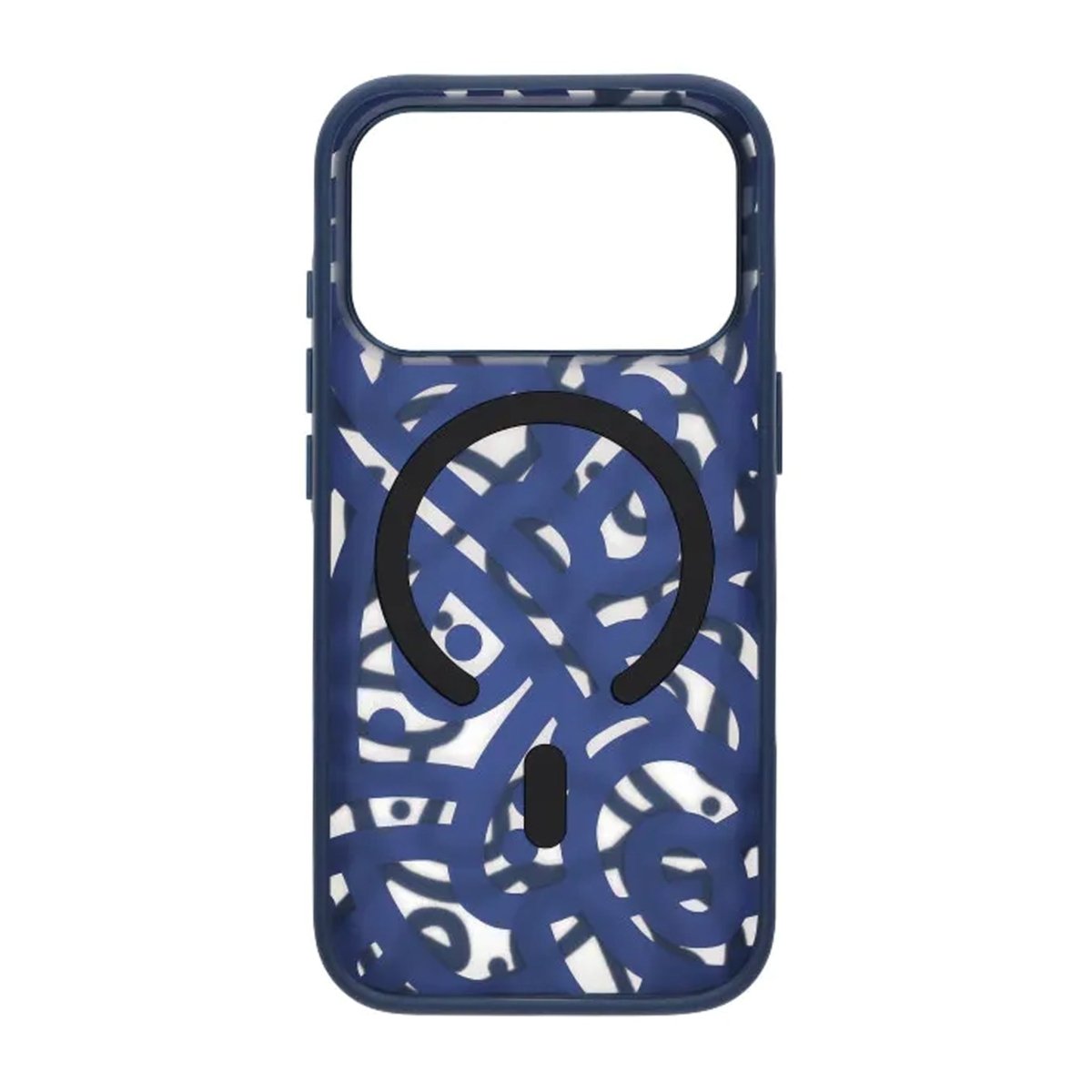 iPhone 17 Pro Max Cover Graffiti MagSafe Blå