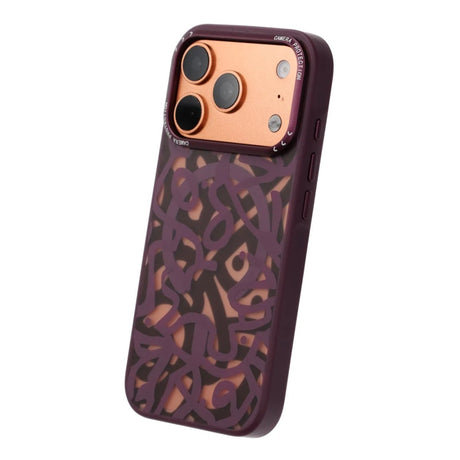 iPhone 17 Pro Max Cover Graffiti MagSafe Lilla