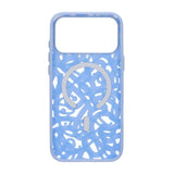 iPhone 17 Pro Max Cover Graffiti MagSafe Lyseblå