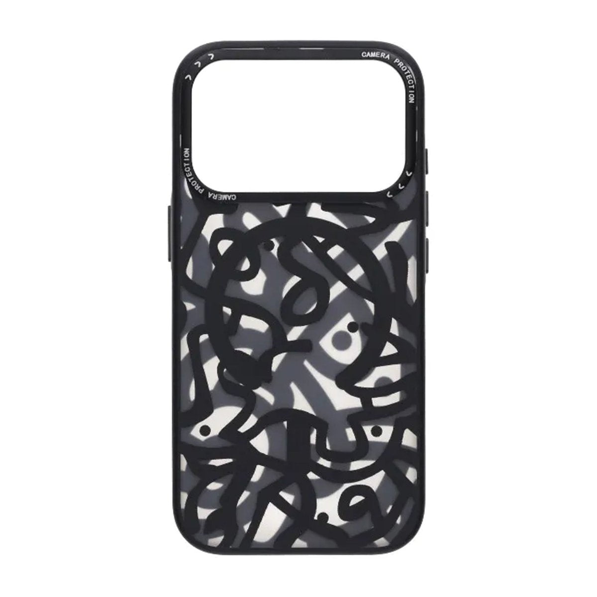 iPhone 17 Pro Max Cover Graffiti MagSafe Sort