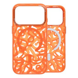 iPhone 17 Pro Cover Graffiti MagSafe Orange