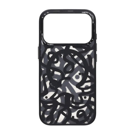 iPhone 17 Pro Cover Graffiti MagSafe Sort