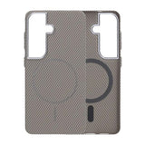 Samsung Galaxy S26 Plus Cover Kulfibermønster MagSafe Grå
