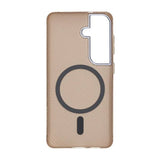 Samsung Galaxy S26 Plus Cover Kulfibermønster MagSafe Guld
