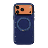 iPhone 17 Pro Max/iPhone 18 Pro Max Cover MagSafe-stativ Strass Blå