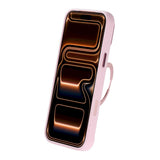 iPhone 17 Pro/iPhone 18 Pro Cover MagSafe-stativ Strass Lyserød