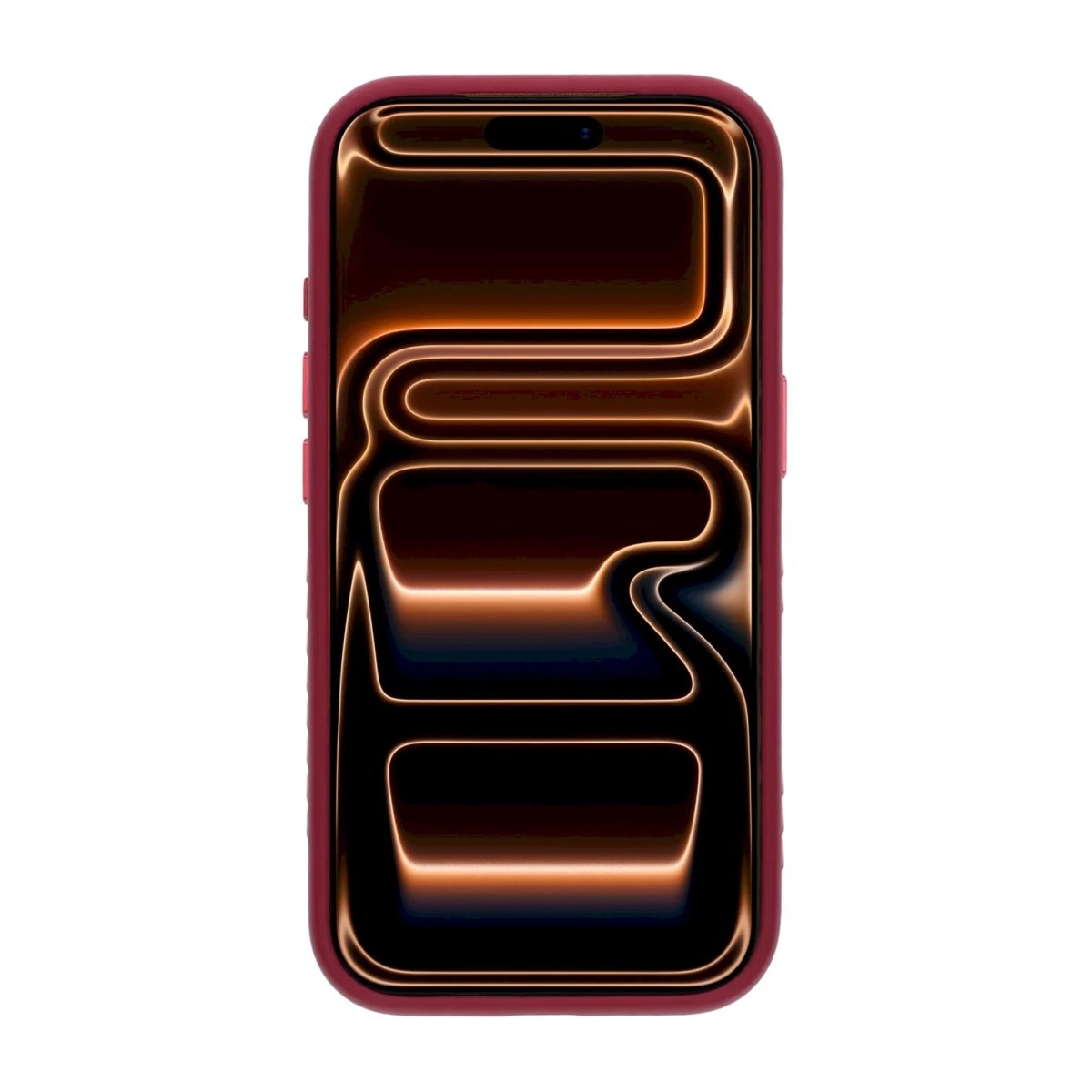 iPhone 17 Pro/iPhone 18 Pro Cover MagSafe-stativ Strass Rød