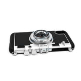 iPhone Xs Max Cover Silikone Kameramotiv Sort