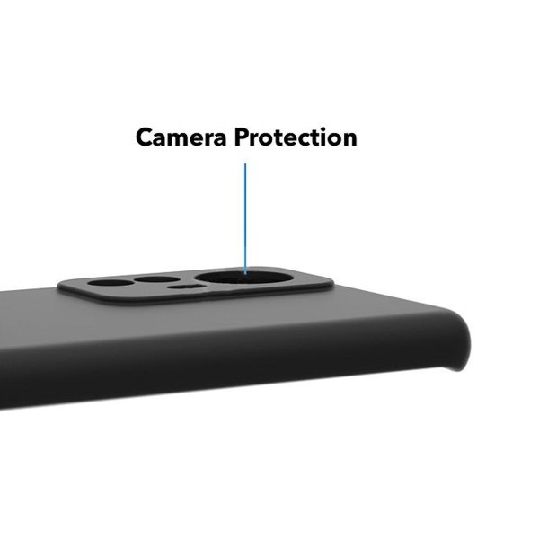 Xiaomi 12 Pro Cover Silikone Sort