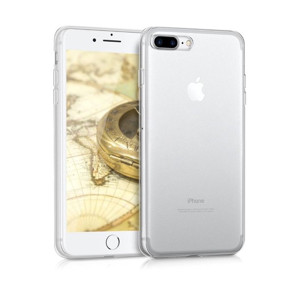 iPhone 7 Plus/iPhone 8 Plus Cover Stødsikkert TPU Transparent