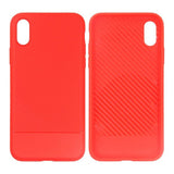 iPhone X/iPhone Xs Cover TPU Rød