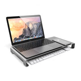 Satechi Aluminium Slim Monitor Stand Grå