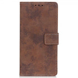 Motorola Edge 20 Lite Etui Vintage Brun