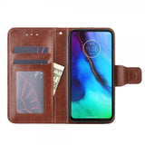 Motorola Edge 30 Pro Etui med Kortlomme Brun