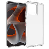 Motorola Edge 50 Pro Cover Blød plastik Transparent