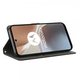 Motorola Moto e22i Cover Motiv Røde Blomster