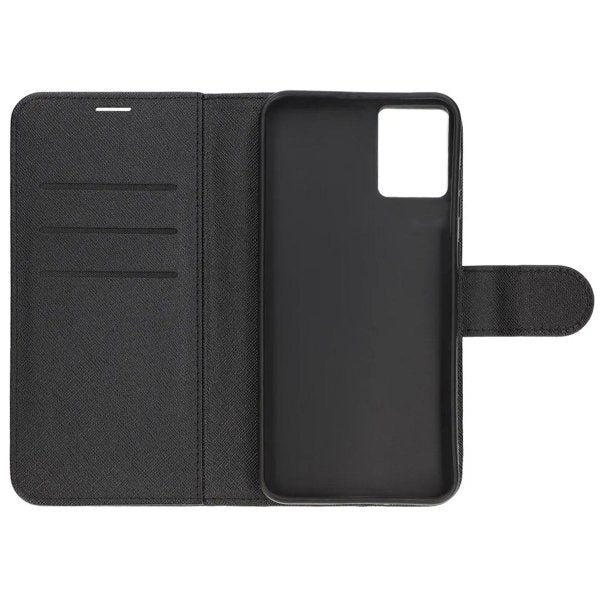 Motorola Moto G54 Etui med Kortlomme Sort