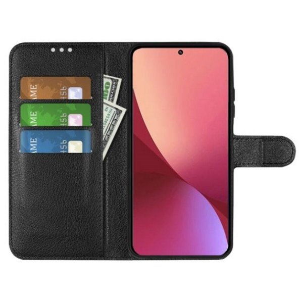 Motorola Moto G54 Etui med Stativ Sort
