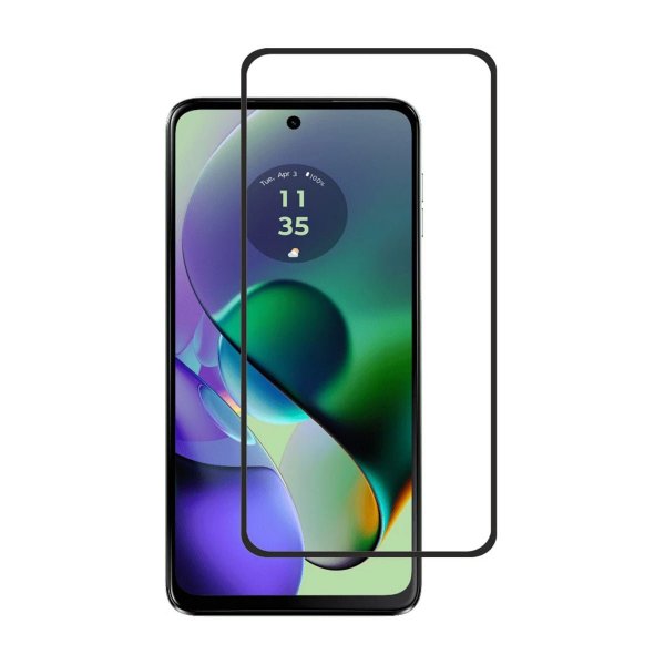 Motorola Moto G54 Skærmbeskyttelse Hærdet Glas Fuldt Dækkende