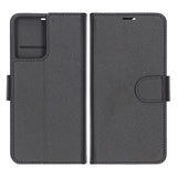 Motorola Moto G55 Cover med Stand Sort