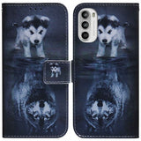 Motorola Moto G62 5G Cover Motiv Hund og Ulv