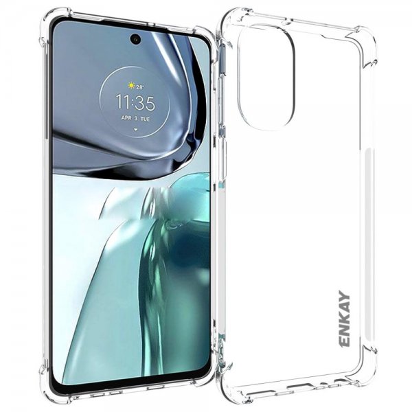 Enkay Motorola Moto G62 5G Cover Transparent TPU Klar