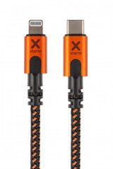Xtorm Xtreme USB-C til Lightning Kabel 1.5m Sort Orange