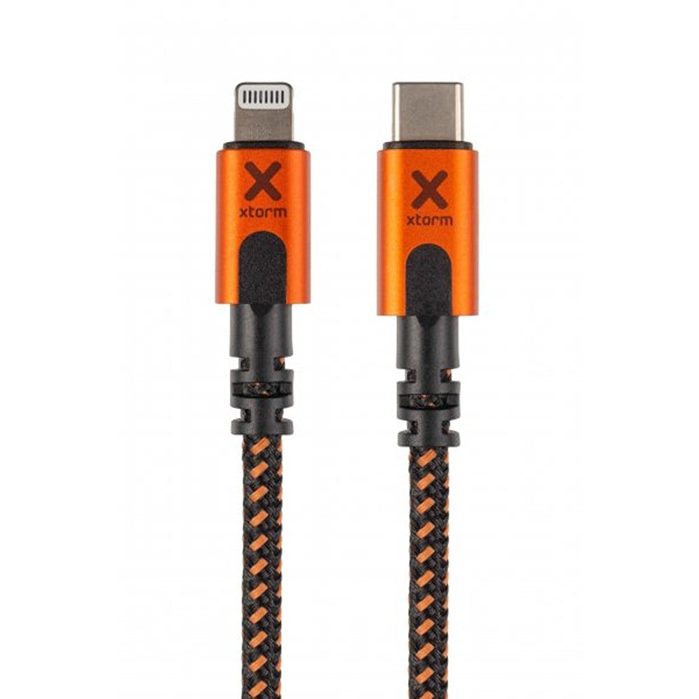 Xtorm Xtreme USB-C til Lightning Kabel 1.5m Sort Orange