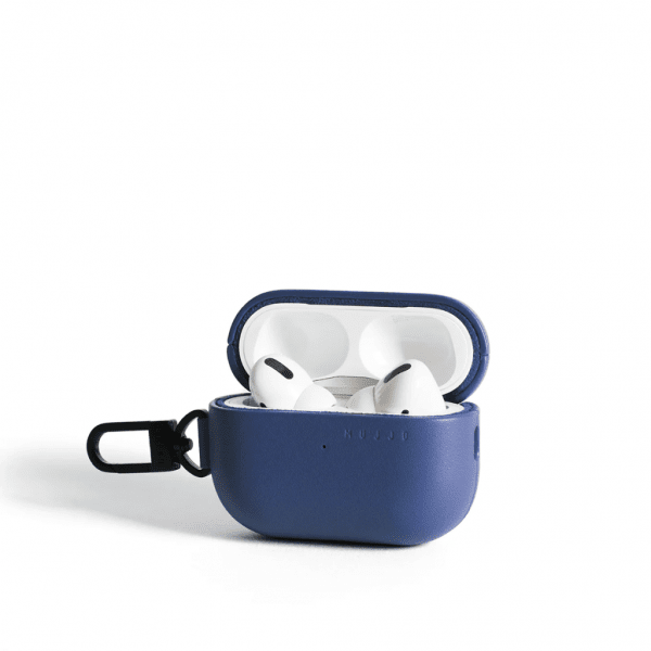 Mujjo AirPods Pro 2 Cover Echelon Monaco Blue
