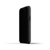 Mujjo iPhone 12 Mini Cover Full Leather Case Sort