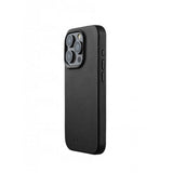 Mujjo iPhone 15 Pro Cover Full Læder Taske MagSafe Sort
