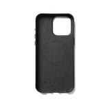 Mujjo iPhone 15 Pro Max Cover i fuldnarvet læder med MagSafe, sort