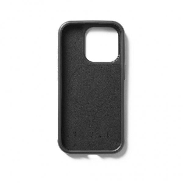 Mujjo iPhone 15 Pro Cover Shield Case Sort