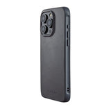 Mujjo iPhone 15 Pro Max Cover Shield Case Steel Blue