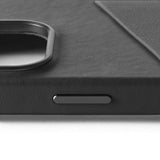 Mujjo iPhone 16 Pro Cover Full Leather Wallet Case Sort