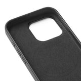 Mujjo iPhone 16 Pro Cover Full Leather Wallet Case Sort